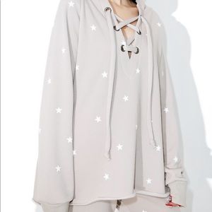 WILDFOX FOOTBALL STAR HOODIE